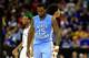 KANSAS CITY, MO - MARCH 24: P.J. Hairston #15 of the North Carolina Tar Heels stands on the court with his head down against the Kansas Jayhawks during the third round of the 2013 NCAA Men's Basketball Tournament at Sprint Center on March 24, 2013 in Kansas City, Missouri. (Photo by Jamie Squire/Getty Images)