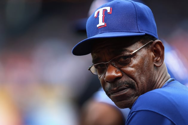 Martin Leading off for 1st Time Monday vs. Angels