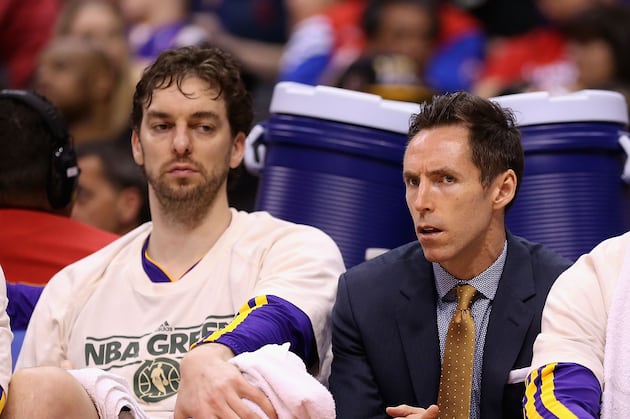 Lakers Expect to Have Nash, Gasol Ready for Training Camp. Kobe… We'll See
