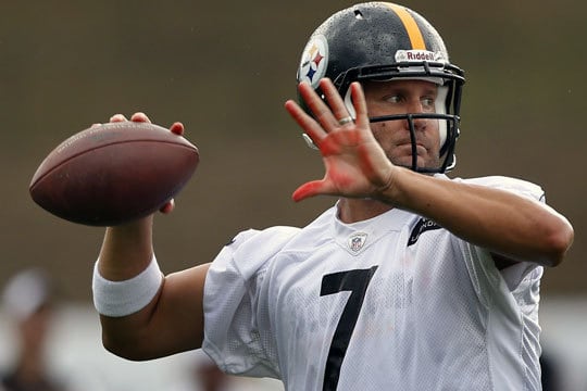 Steelers QB Ben Roethlisberger Says Knee Feels 'Great'