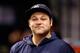 ST. PETERSBURG, FL - APRIL 23: Pitcher Joba Chamberlain #62 of the New York Yankees smiles in the dugout during the game against the Tampa Bay Rays at Tropicana Field on April 23, 2013 in St. Petersburg, Florida. (Photo by J. Meric/Getty Images)