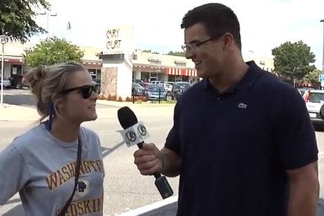 Ryan Kerrigan Poses as Reporter, Asks Fans About Ryan Kerrigan