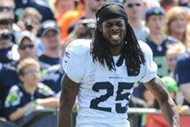Richard Sherman Shows off Dance Skills at Training Camp