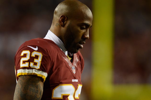 DeAngelo Hall out “Two Days to Two Weeks” with Sprained Ankle