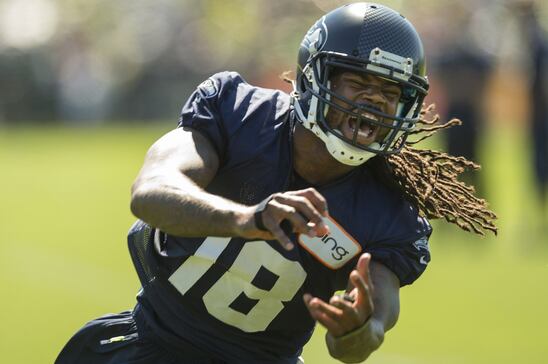 Sidney Rice Leaves Seahawks Camp for Knee Treatment