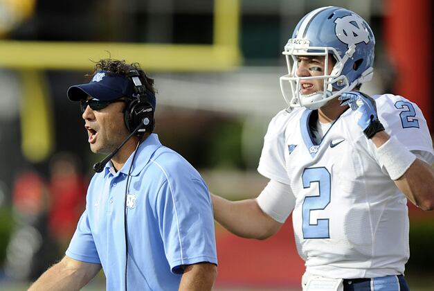 North Carolina Quarterback Bryn Renner