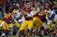 LOS ANGELES, CA - NOVEMBER 24: Max Wittek #13 of the USC Trojans looks to pass during a 22-13 loss to the Notre Dame Fighting Irish at Los Angeles Memorial Coliseum on November 24, 2012 in Los Angeles, California. (Photo by Harry How/Getty Images)