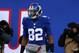 EAST RUTHERFORD, NJ - DECEMBER 30: Rueben Randle #82 of the New York Giants celebrates his touchdown in the first quarter against the Philadelphia Eagles at MetLife Stadium on December 30, 2012 in East Rutherford, New Jersey. (Photo by Elsa/Getty Images)