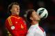AMSTERDAM, NETHERLANDS - MARCH 26: Siem De Jong of Netherlands and Vlad Chiriches of Romania battle for the header during the Group 4 FIFA 2014 World Cup Qualifier match between Netherlands and Romania at Amsterdam Arena on March 26, 2013 in Amsterdam, Netherlands. (Photo by Dean Mouhtaropoulos/Getty Images)