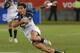 PRETORIA, SOUTH AFRICA - JULY 27: Joe Tomane of the Brumbies during the SupeRugby semi final match between Vodacom Bulls and Brumbies at Loftus Versfeld Stadium on July 27, 2013 in Pretoria, South Africa. (Photo by Lee Warren/Gallo Images/Getty Images)