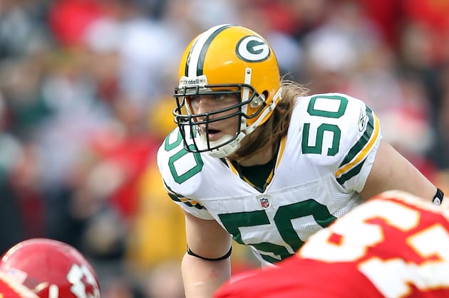A.J. Hawk Discusses His Pay Cut
