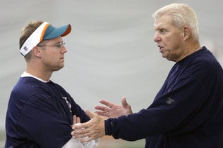 Parcells Admits Rift with Jeff Ireland