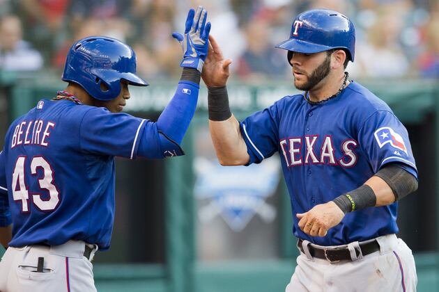 Moeland Out; Profar, Baker in Lineup vs. A's
