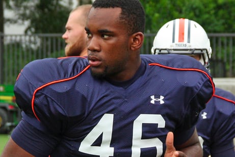 Auburn Tight End Ricky Parks Dismissed for Violation of Team Rules