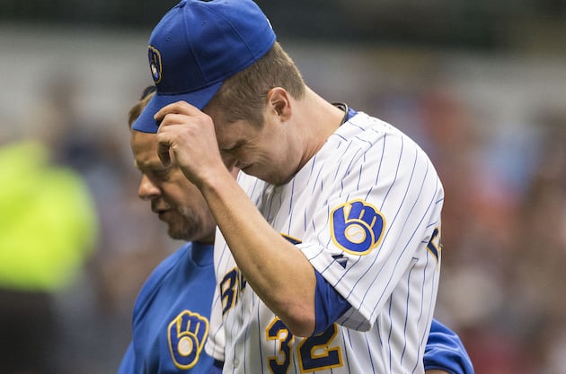 Gorzelanny Leaves with Elbow Contusion