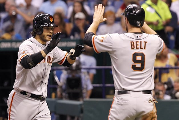 Belt Comes Back to Life as SF Giants Win Third Straight