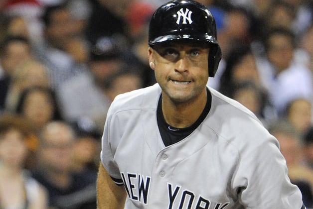 Jeter out Rest of Weekend with Leg Issue