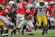 OSU star RB Carlos Hyde may not return in time to play Michigan.