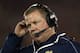 LOS ANGELES, CA - NOVEMBER 24: Notre Dame Fighting Irish head coach Brian Kelly looks on during the game against the USC Trojans at Los Angeles Memorial Coliseum on November 24, 2012 in Los Angeles, California. (Photo by Jeff Gross/Getty Images)