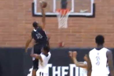 Nick Young Gets Baptized During a Drew League Game by Dijon Thompson