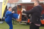 Taekwondo Instructor Can't Break Boards, Has Worst Demonstration Ever