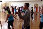 Curry Gets His Zumba On