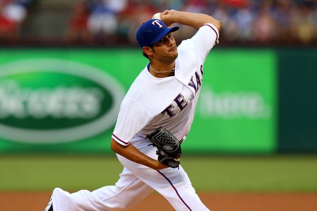 Martin Perez Impresses vs. Angels, Again