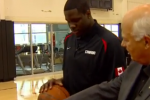 No. 1 Pick Anthony Bennett Can't Palm a Basketball