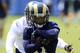 Jun 6, 2013; St. Louis, MO, USA; St. Louis Rams wide receiver Tavon Austin (11) catches a pass during organized team activities at ContinuityX Training Center. Mandatory Credit: Jeff Curry-USA TODAY Sports