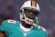 Nov. 15, 2012; Orchard Park, NY, USA; Miami Dolphins free safety Reshad Jones (20) before a game against the Buffalo Bills at Ralph Wilson Stadium. Mandatory Credit: Timothy T. Ludwig-USA TODAY Sports