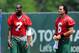 Mark Sanchez (right) is the incumbent, but the Jets need to find out what they have in rookie Geno Smith (left).
