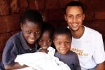 Curry Lends Help to African Refugees
