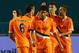 MIAMI GARDENS, FL - AUGUST 06: Sergio Canales #16 of Valencia is congratulated after scoring a goal during a International Champions Cup Fifth Place Match against the Everton at Sun Life Stadium on August 6, 2013 in Miami Gardens, Florida. (Photo by Mike Ehrmann/Getty Images)