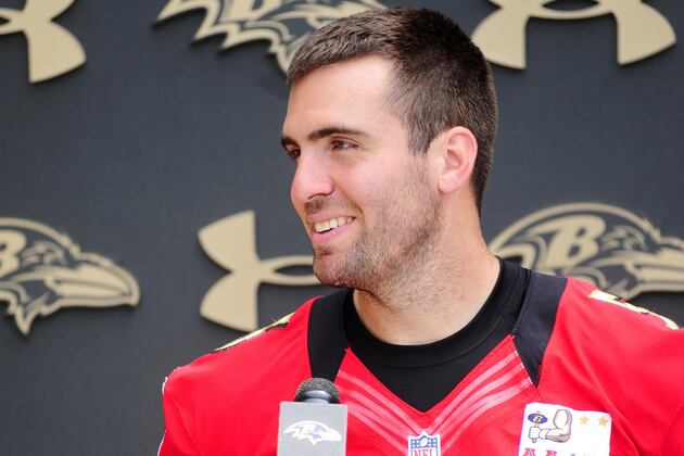 Joe Flacco Not Concerned over Ravens Receiving Corps