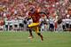 LOS ANGELES, CA - OCTOBER 20: Wide receiver Marqise Lee #9 of the USC Trojans carries the ball against the Colorado Buffaloes at Los Angeles Memorial Coliseum on October 20, 2012 in Los Angeles, California. (Photo by Jeff Gross/Getty Images)