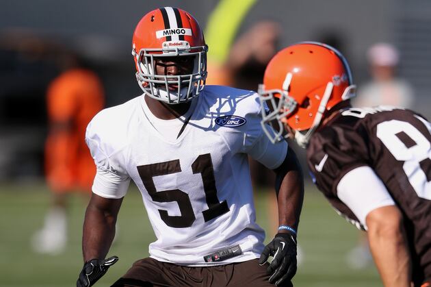 Browns' Mingo May Not Follow Rookie Trend