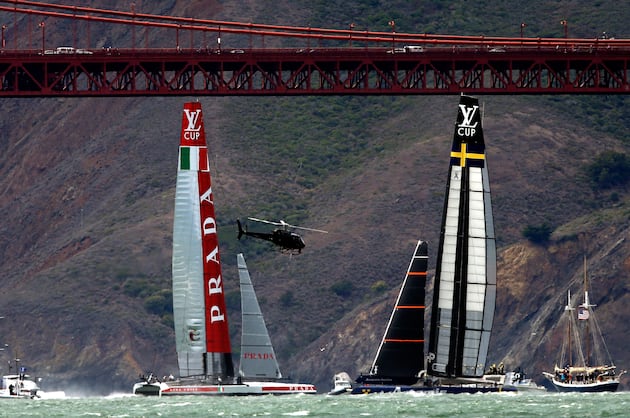 Luna Rossa Takes 2nd Race of LV Cup Semis