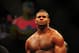 Dec. 30, 2011; Las Vegas, NV, USA; UFC fighter Alistair Overeem during a heavyweight bout at UFC 141 at the MGM Grand Garden event center. Mandatory Credit: Mark J. Rebilas-USA TODAY Sports