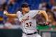 Max Scherzer leads the majors with 16 wins.
