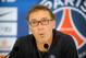 PARIS, FRANCE - JULY 19: Paris Saint-Germain coach Laurent Blanc attends a press conference on July 19, 2013 in Clairefontaine, France. (Photo by Antoine Antoniol/Getty Images)
