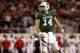 Nov 26, 2011; Arlington, TX, USA; Baylor Bears quarterback Bryce Petty (14) during the game against the Texas Tech Red Raiders at Cowboys Stadium. Baylor won 66-42. Mandatory Credit: Kevin Jairaj-USA TODAY Sports