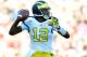 TAMPA, FL - JANUARY 1: Quarterback Devin Gardner #12 of the Michigan Wolverines passes in the fourth quarter against the South Carolina Gamecocks in the Outback Bowl January 1, 2013 at Raymond James Stadium in Tampa, Florida. South Carolina won 33 - 28. (Photo by Al Messerschmidt/Getty Images)