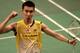 JAKARTA, INDONESIA - JUNE 16: Lee Chong Wei of Malaysia celebrates after winning the Badminton Indonesia Open Super Series 2013 men's singles final match against Marc Zwiebler of Germany on June 16, 2013 in Jakarta, Indonesia. (Photo by Syamsul Bahri Muhammad/Getty Images)
