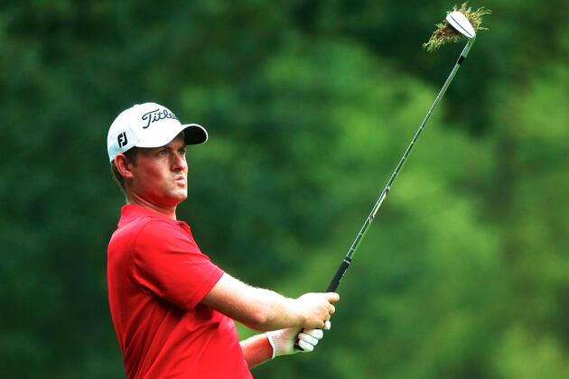Webb Simpson Shoots 64 on Day 2 of PGA Championship, Ties Oak Hill Course Record