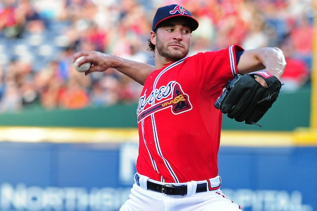 Braves Win 14th Straight on Beachy's Gem