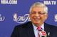 MIAMI, FL - JUNE 06: NBA Commissioner David Stern addresses the media before Game One of the 2013 NBA Finals between the Miami Heat and the San Antonio Spurs at AmericanAirlines Arena on June 6, 2013 in Miami, Florida. NOTE TO USER: User expressly acknowledges and agrees that, by downloading and or using this photograph, User is consenting to the terms and conditions of the Getty Images License Agreement. (Photo by Mike Ehrmann/Getty Images)