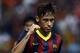 KUALA LUMPUR, MALAYSIA - AUGUST 10: Neymar of Barcelona FC celebrates after scoring his team 2nd goal during the friendly match between FC Barcelona and Malaysia at the Shah Alam Stadium on August 10, 2013 in Kuala Lumpur, Malaysia. (Photo by Stanley Chou/Getty Images)