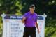 ROCHESTER, NY - AUGUST 10: Jim Furyk of the United States reacts to making a putt for birdie on the 17th hole during the third round of the 95th PGA Championship on August 10, 2013 in Rochester, New York. (Photo by Rob Carr/Getty Images)