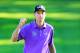 ROCHESTER, NY - AUGUST 10: Jim Furyk of the United States celebrates after saving par on the 18th green to finish with a two-under par 68 during the third round of the 95th PGA Championship on August 10, 2013 in Rochester, New York. (Photo by David Cannon/Getty Images)