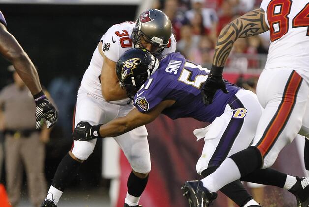 Daryl Smith Already Quarterbacking Baltimore Ravens D